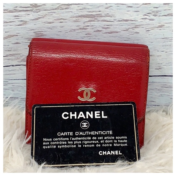 CHANEL Handbags - Authentic Chanel Trifold Wallet